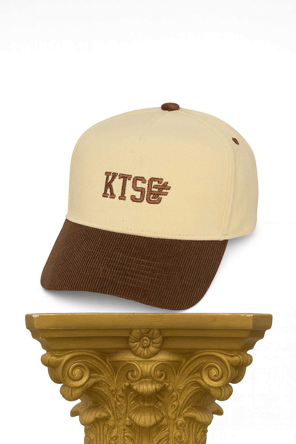 KTSC Classic Crown Corduroy SnapBack Sandstone & Mocha