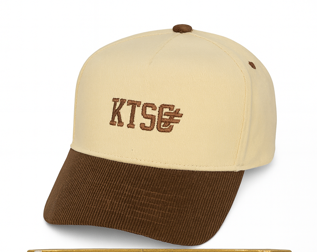 KTSC Classic Crown Corduroy SnapBack Sandstone & Mocha
