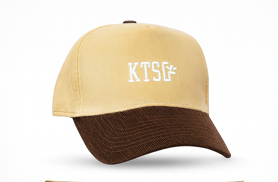 KTSC Classic Crown Corduroy SnapBack Sandstone & Mocha