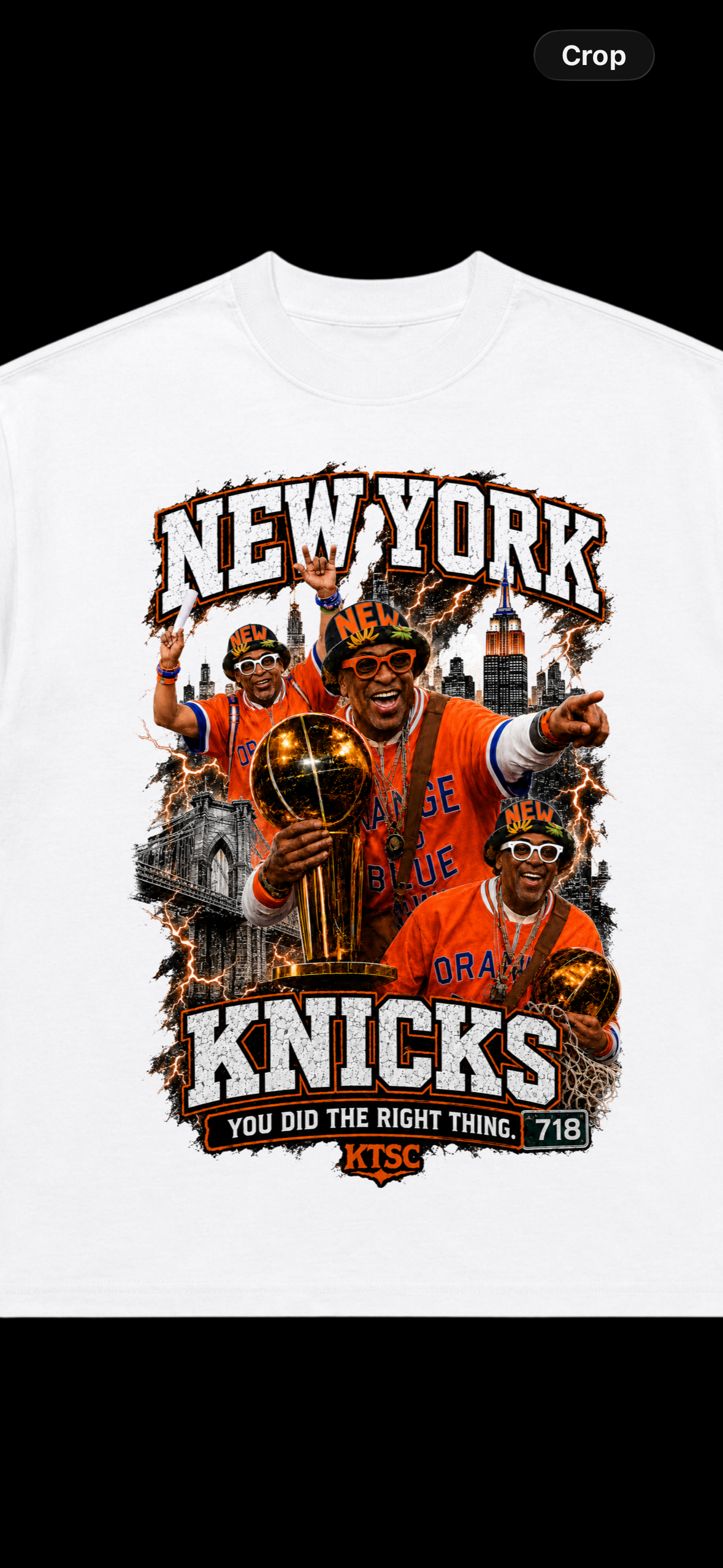 KTSC “You Did The Right Thing” Championship Tee