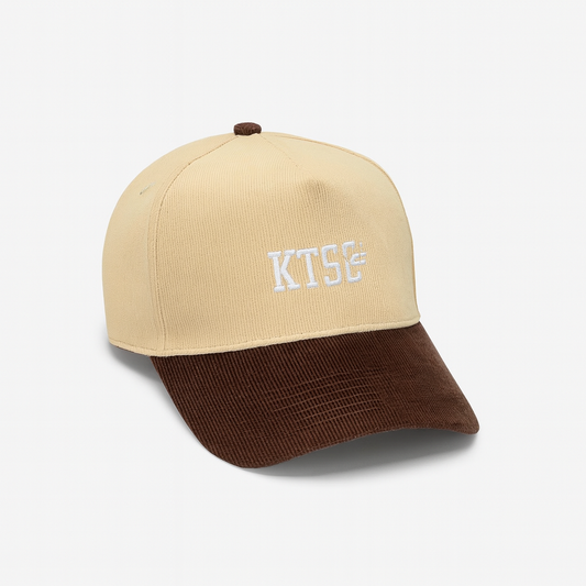 KTSC Classic Crown Corduroy SnapBack Sandstone & Mocha