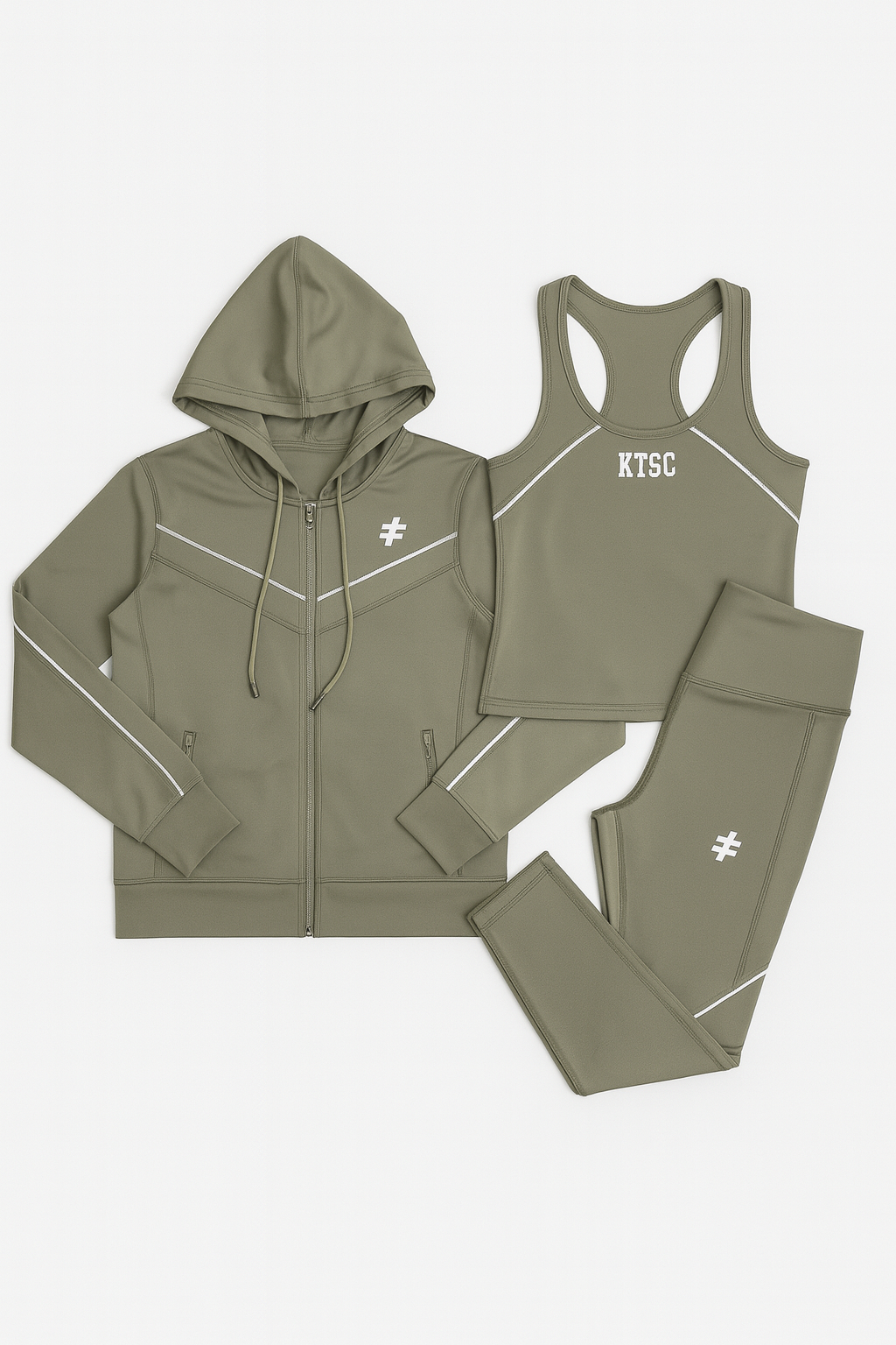 KTSC≠ Women’s Performance Tank – Olive