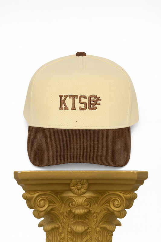 KTSC Classic Crown Corduroy SnapBack Sandstone & Mocha