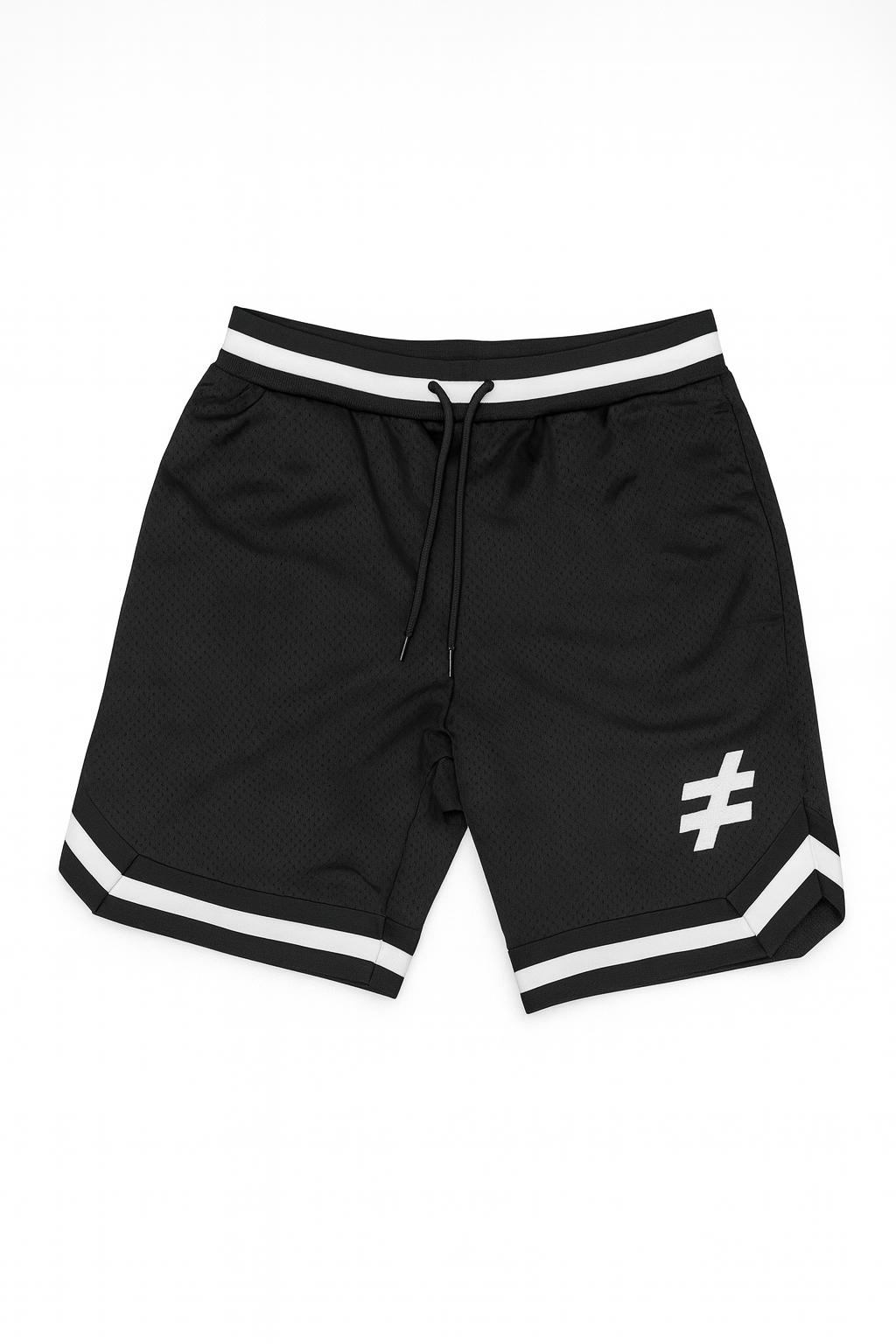 KTSC We Not Equal ≠ Basketball Shorts – Zipper Mesh