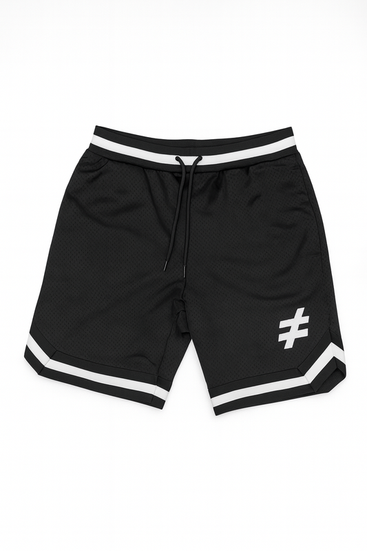 KTSC We Not Equal ≠ Basketball Shorts – Zipper Mesh
