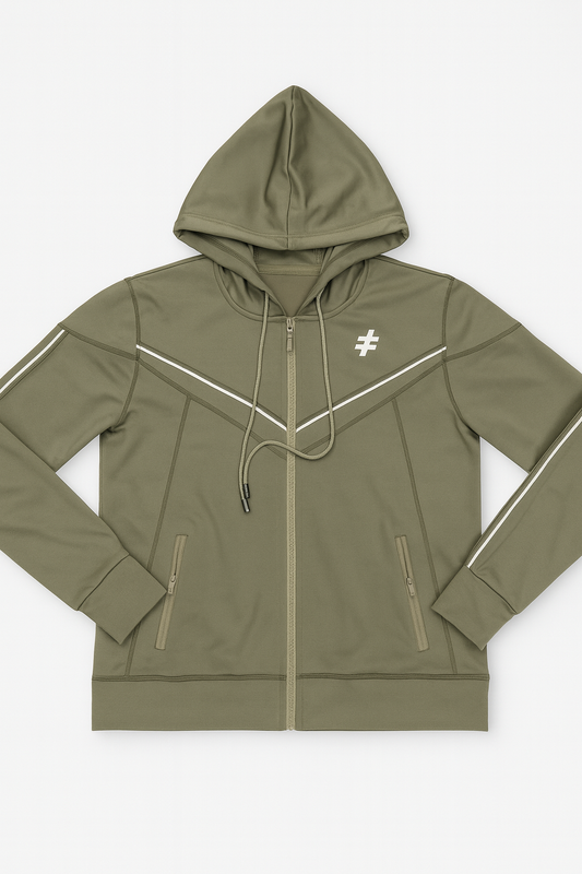 KTSC≠ Women’s Performance Zip Hoodie – Olive