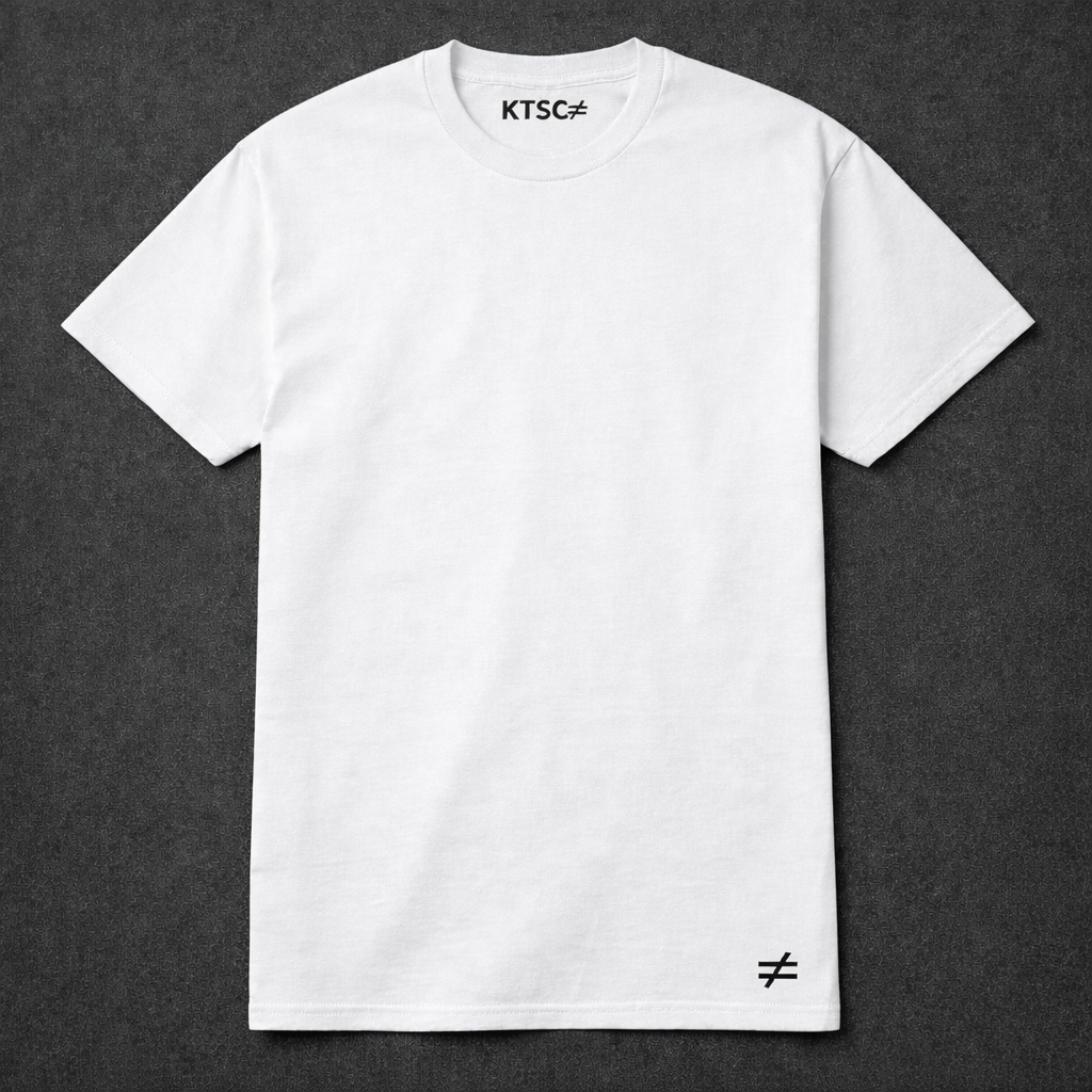 KTSC ≠ Core White Tee Pack (3 Tees)