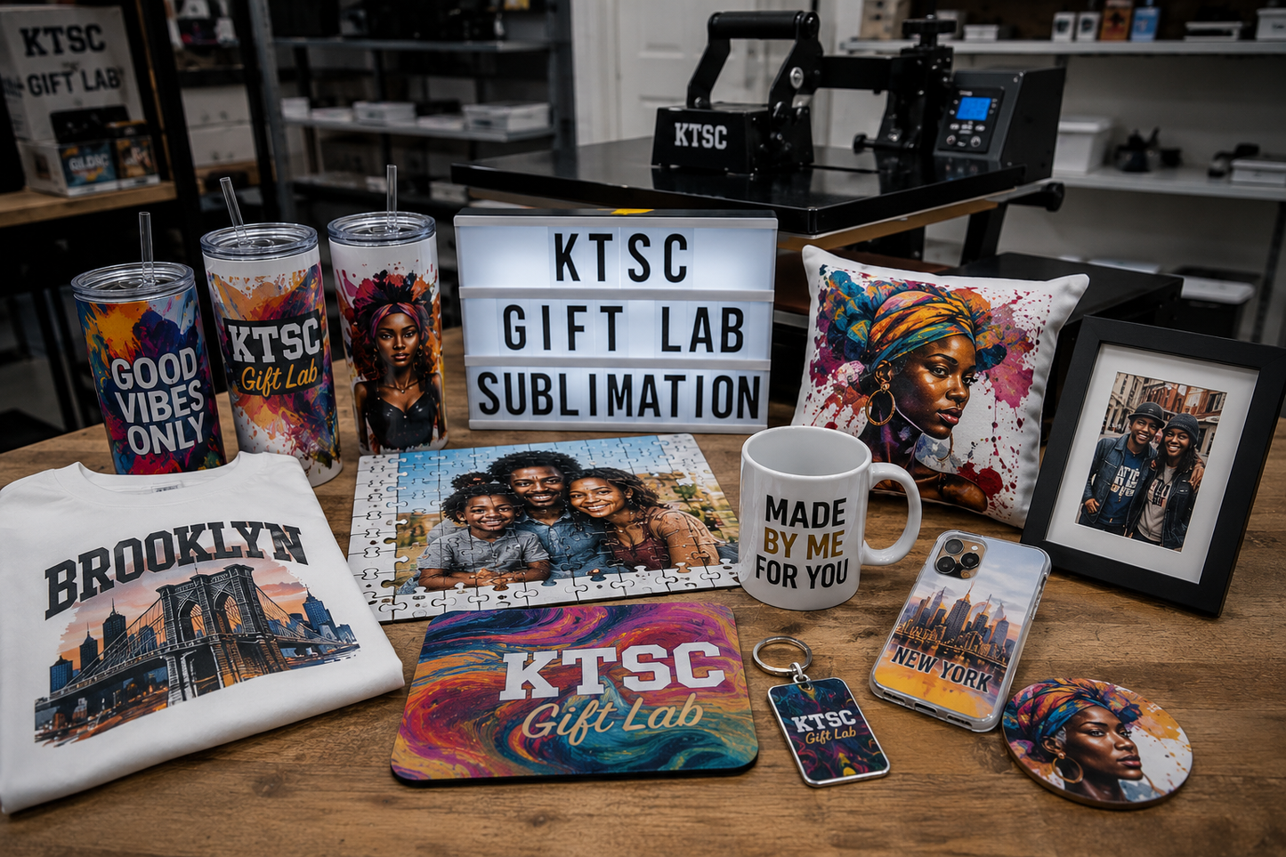 KTSC Custom Gift Lab
Experience